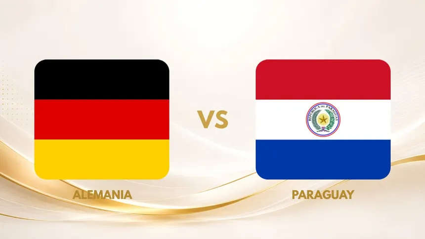Alemania vs Paraguay: horario y dónde ver los 16avos del Mundial 2026
