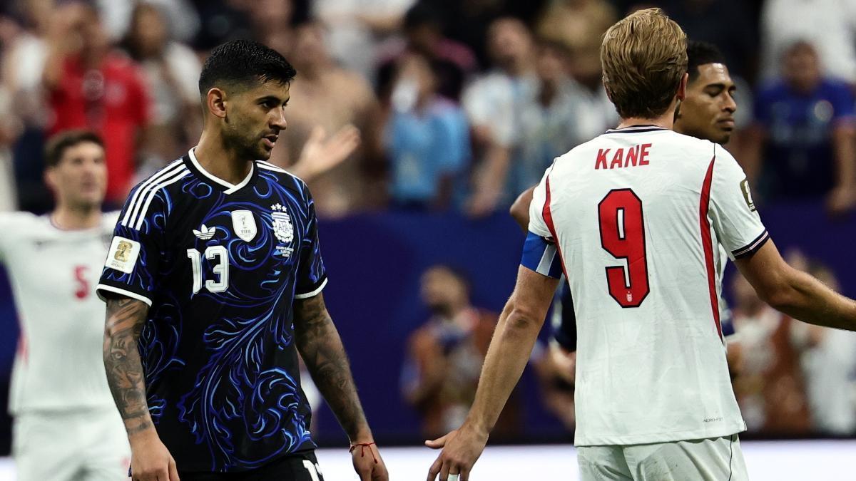 Argentina e Inglaterra: semifinal mundialista con el primer tiempo más cerrado