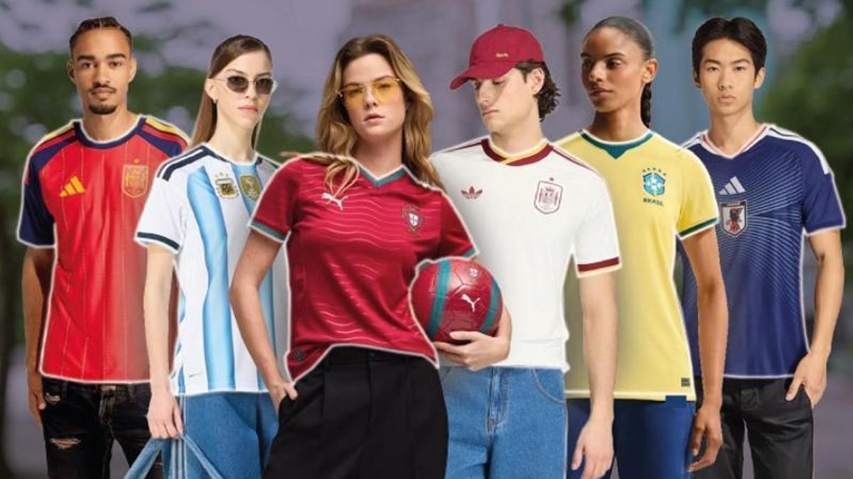 Blokecore: camisetas de fútbol lideran tendencia de moda mundial
