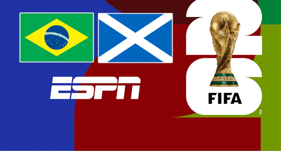 Brasil vs. Escocia en vivo: ESPN transmite fecha 3 del grupo C