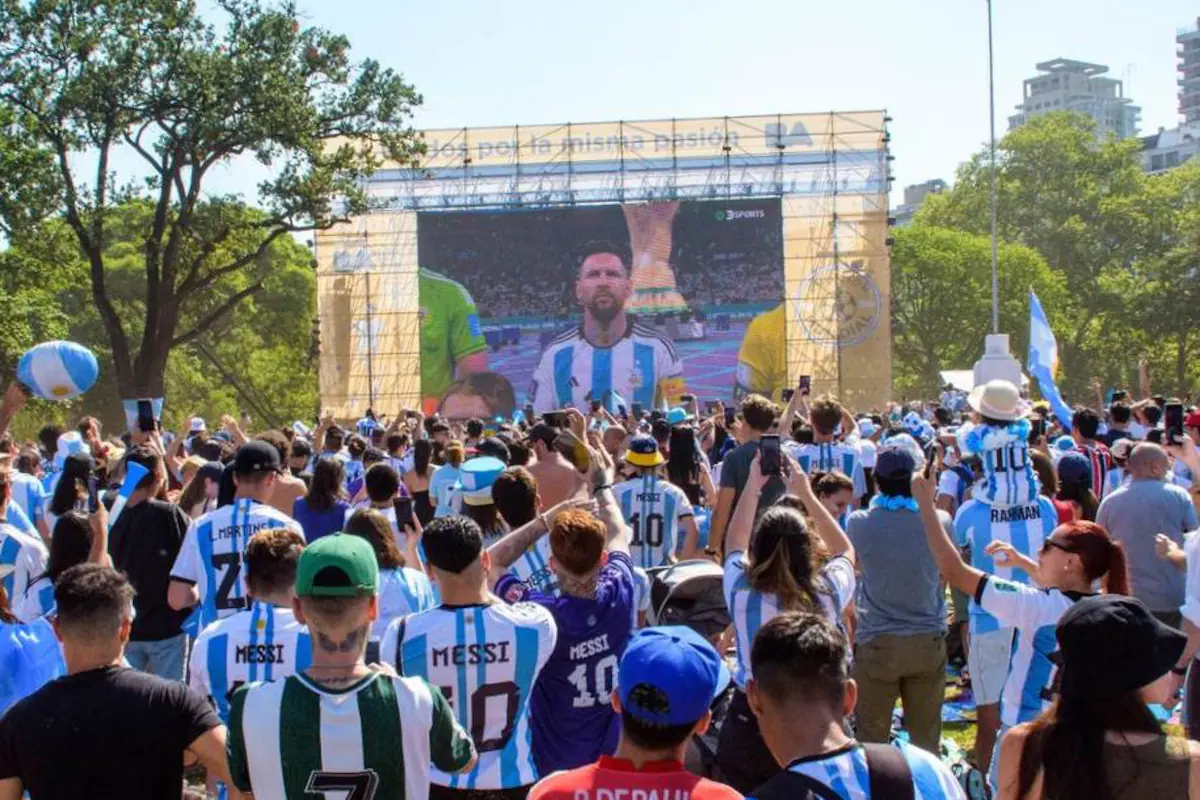 Buenos Aires Fan Fest: dónde ver gratis el Mundial 2026 en pantalla gigante