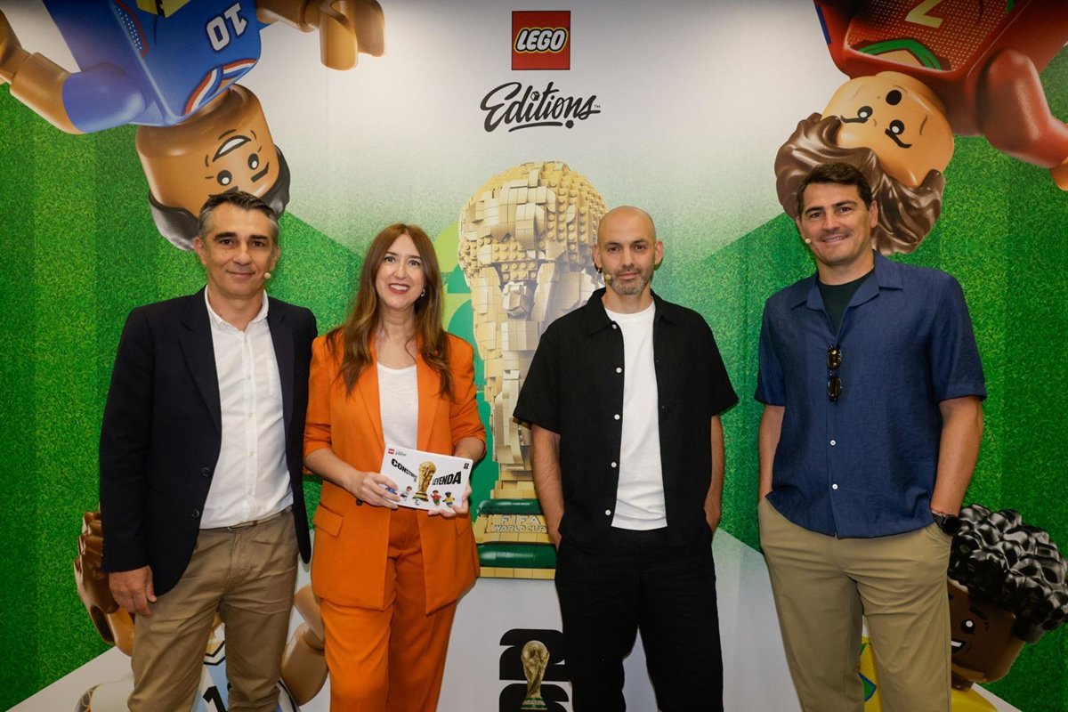 Casillas presenta colección Lego exclusiva para el Mundial 2026