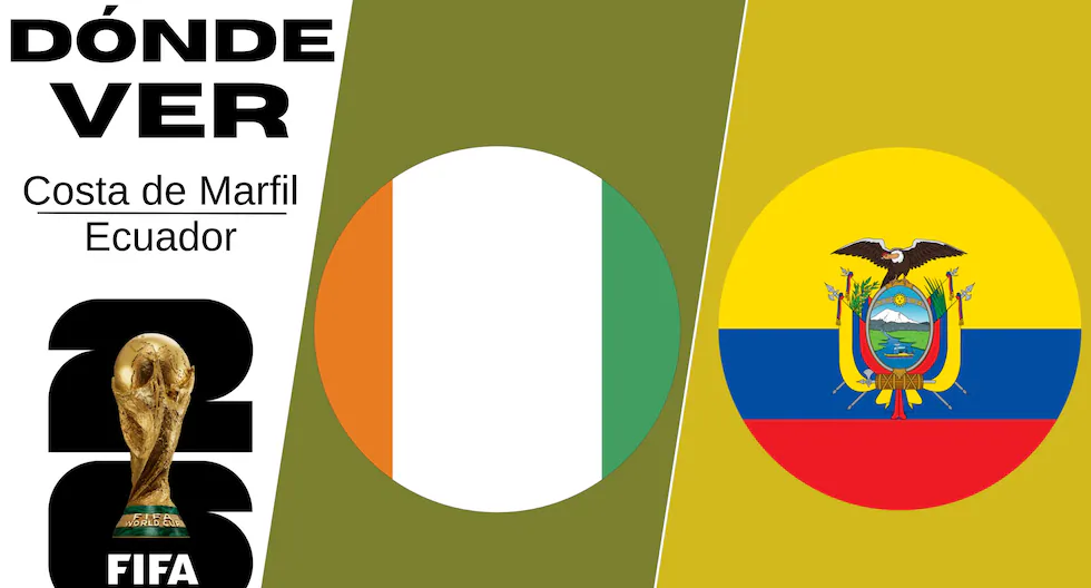 Costa de Marfil vs. Ecuador en el Mundial 2026: horarios y canales