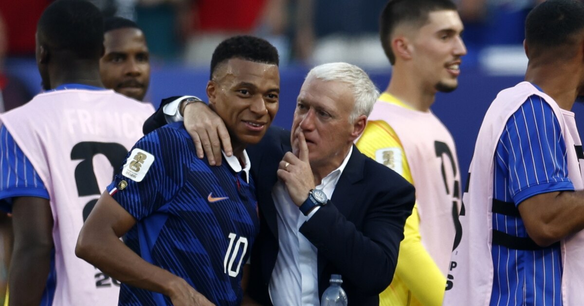 Deschamps protege a Mbappé tras polémica con Paraguay en el Mundial
