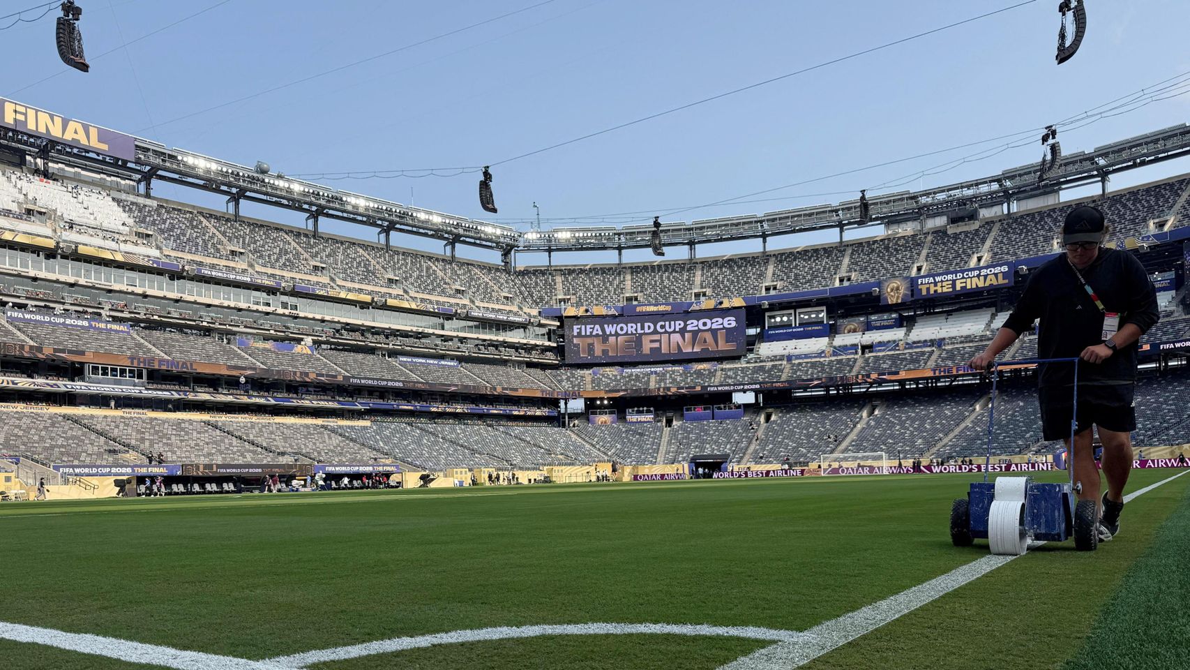 El césped del MetLife Stadium: un rival inesperado para España