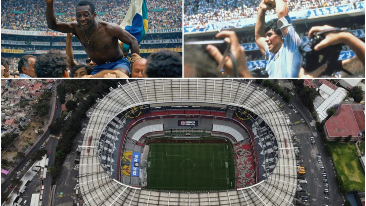 El Estadio Azteca: milagro geológico miles de años antes que Maradona