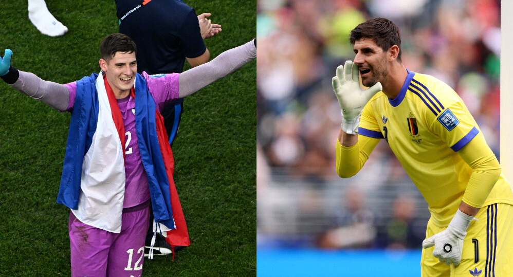 El gesto de Courtois hacia Orlando Gill tras la épica de Paraguay