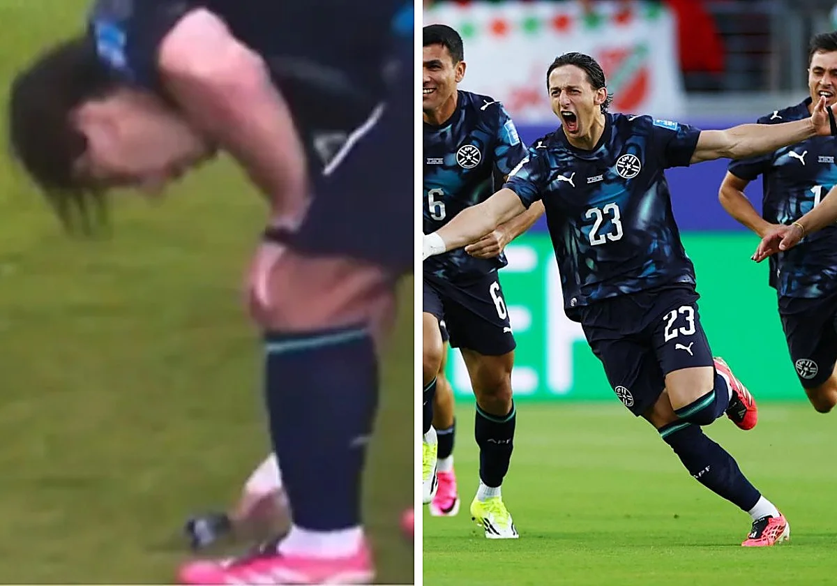 El insólito momento: Galarza encontró el reloj del árbitro en pleno partido
