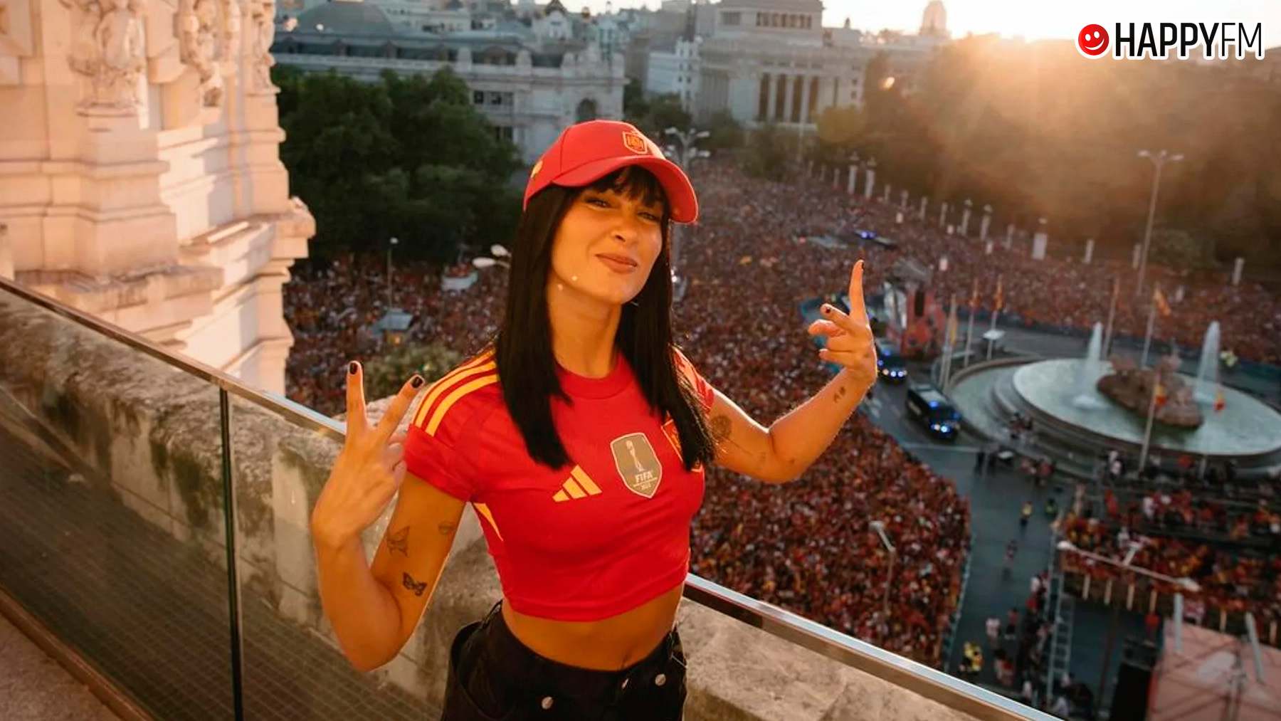 España celebra su segundo Mundial: artistas en Cibeles tras ganar 2026
