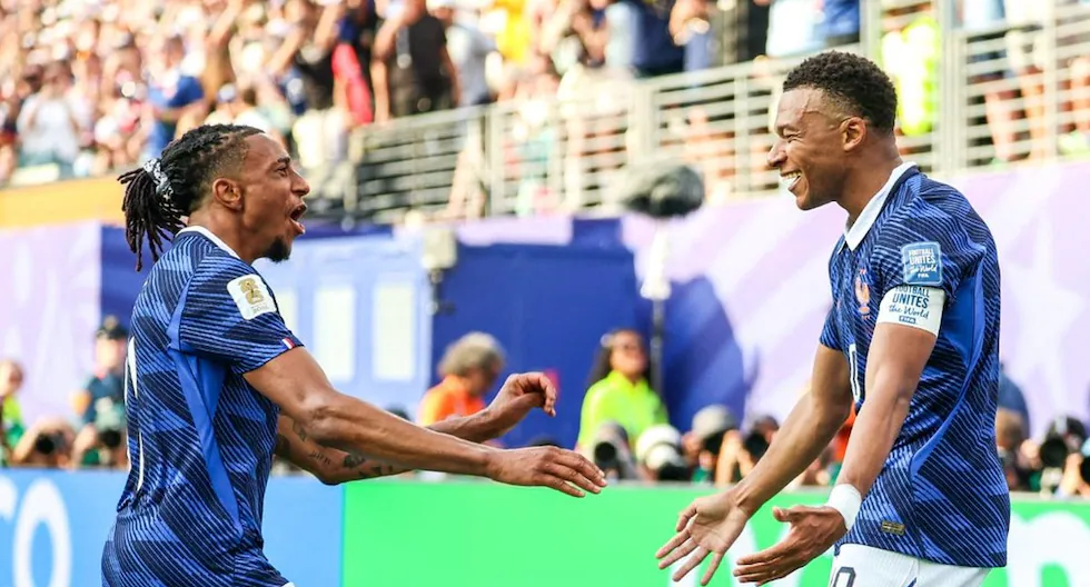 Francia, la aplanadora del Mundial: Mbappé y Olise desafían a Paraguay