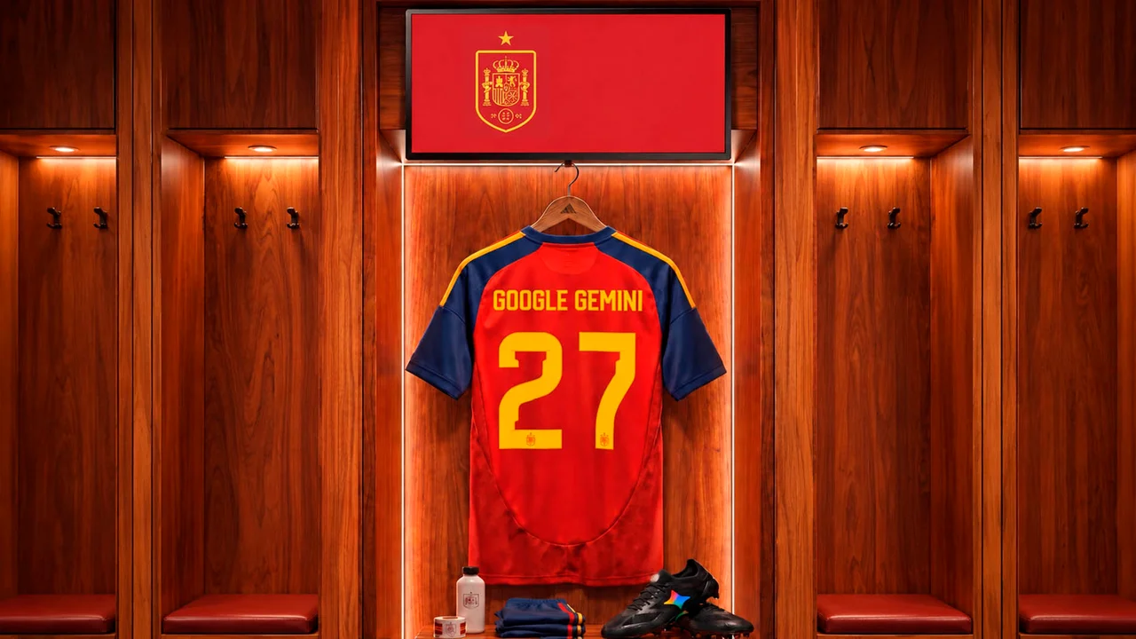 Google Gemini será patrocinador oficial de la Selección Española