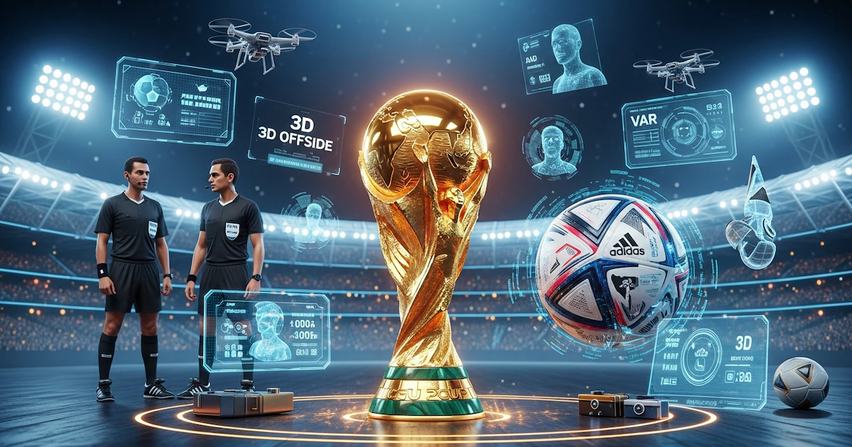 IA y tecnología transformarán el Mundial 2026: la revolución digital del fútbol