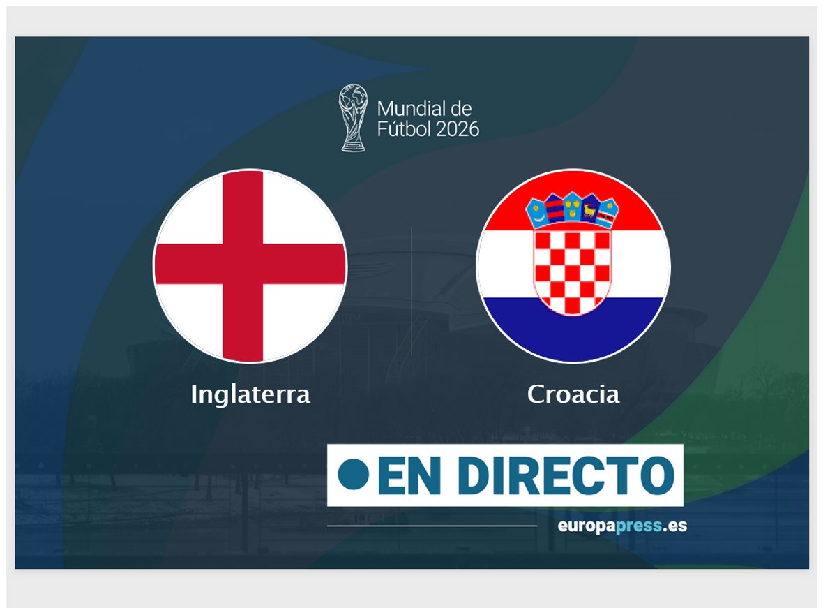 Inglaterra vs Croacia en directo: Sigue el debut mundialista minuto a minuto