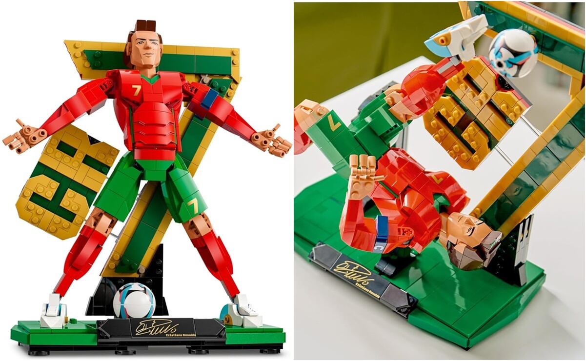 LEGO de Cristiano Ronaldo: el coleccionable mundialista con oferta especial