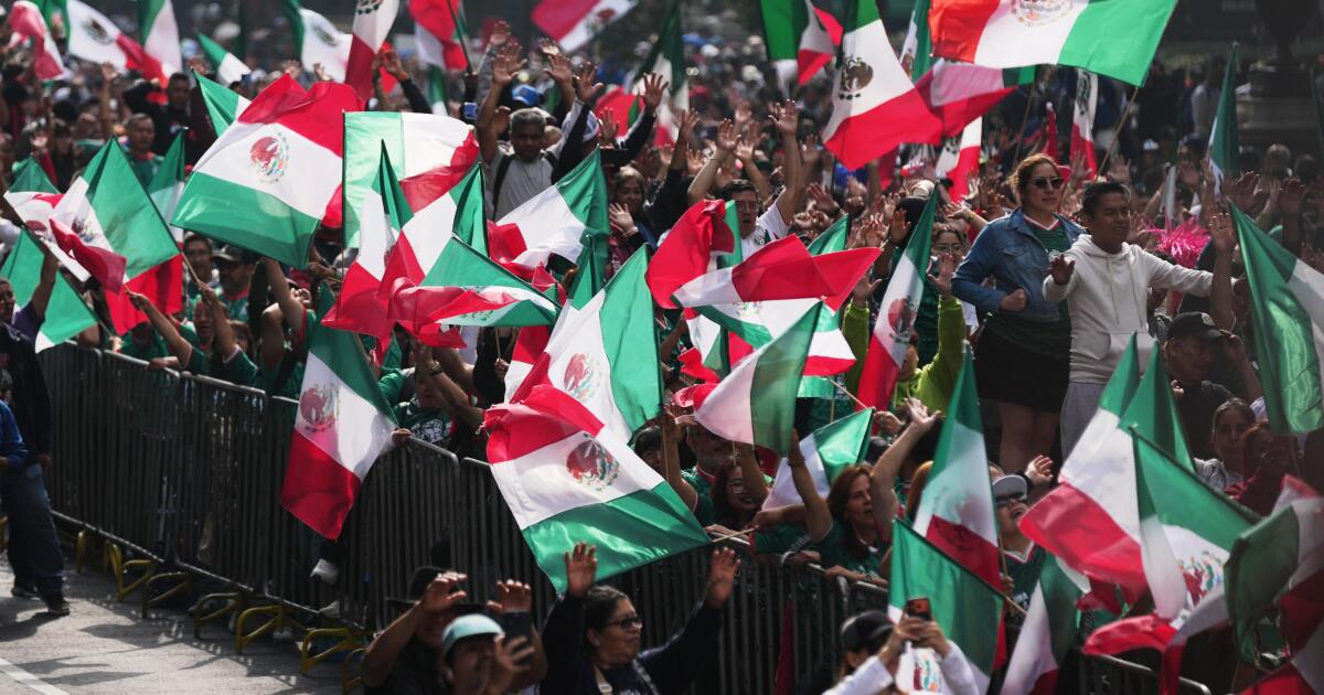 México reúne miles en histórica 'ola mundialista' previa al 2026