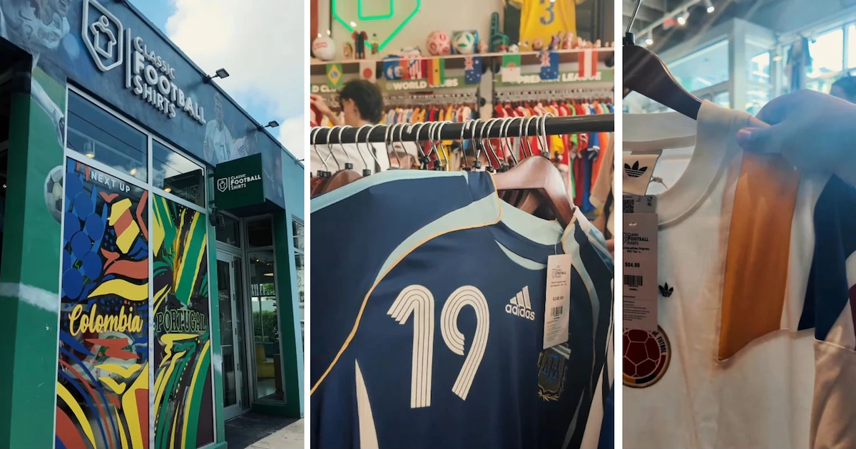 Miami: el paraíso de los coleccionistas de camisetas en el Mundial 2026