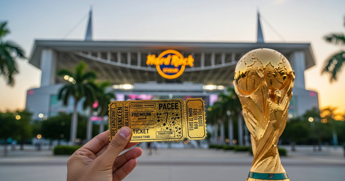 Miami lidera precios del Mundial 2026 con entradas hasta USD 2.000