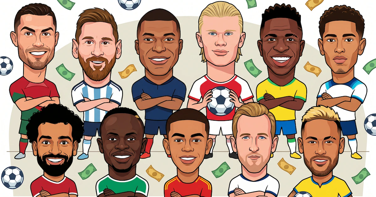 Mundial 2026: los jugadores mejor pagos en la historia del fútbol