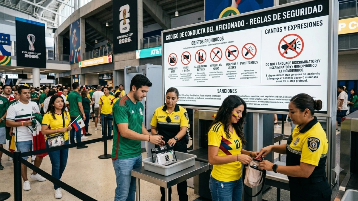 Mundial 2026: Prohibiciones y sanciones FIFA para hinchas en estadios
