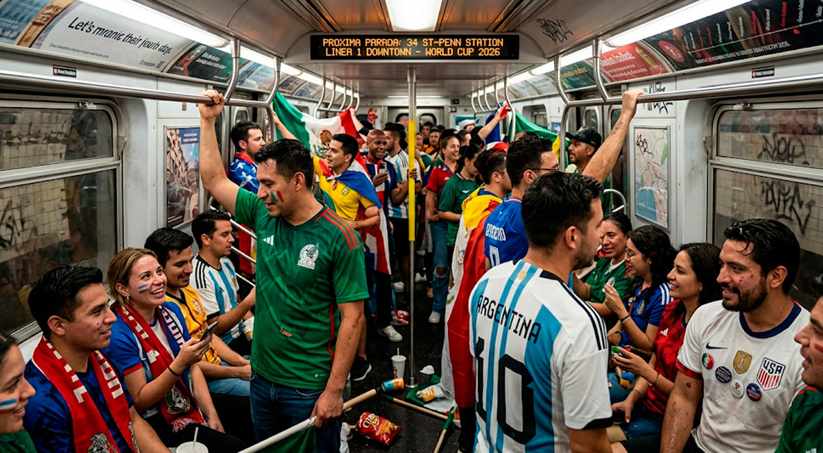 Nueva York prepara su metro para recibir millones de hinchas en Qatar 2026