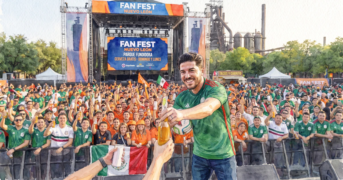 Nuevo León repartirá cerveza durante el Mundial 2026