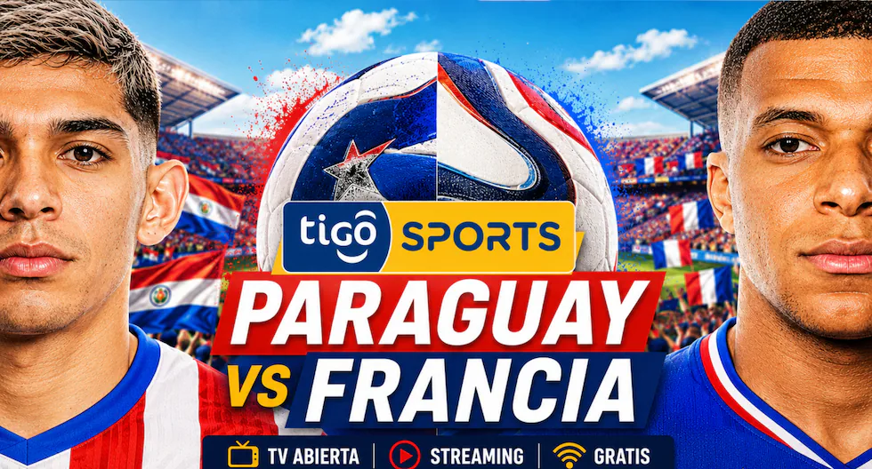 Paraguay vs. Francia: cómo ver EN VIVO por TiGo Sports hoy