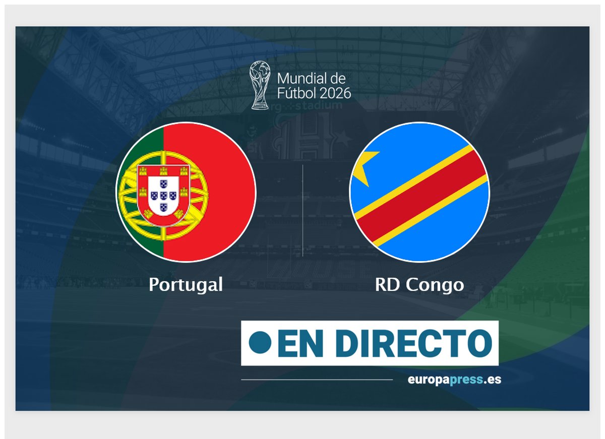 Portugal vs RD Congo EN VIVO: sigue el debut mundialista hoy