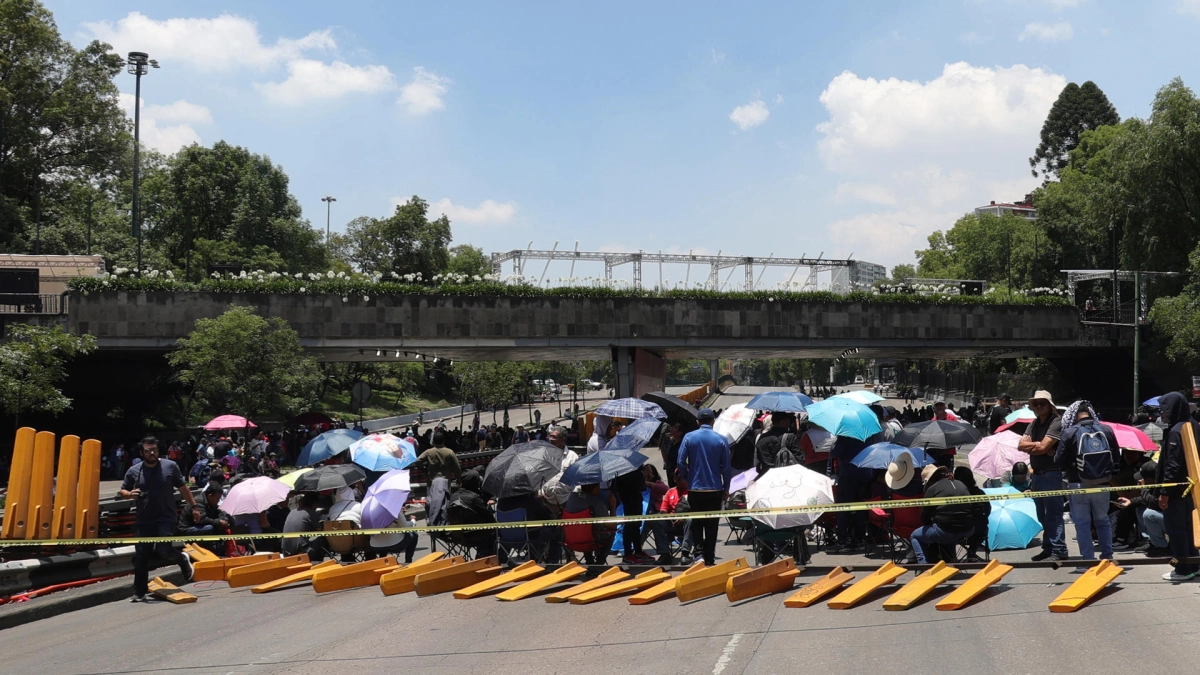 Protestas de maestros en México generan caos vial semanas antes del Mundial 2026