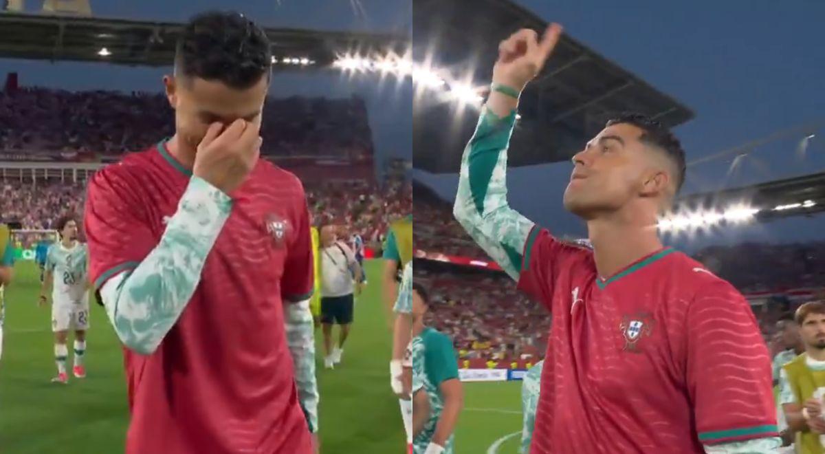 Ronaldo rinde emotivo homenaje a Diogo Jota tras pase de Portugal a octavos