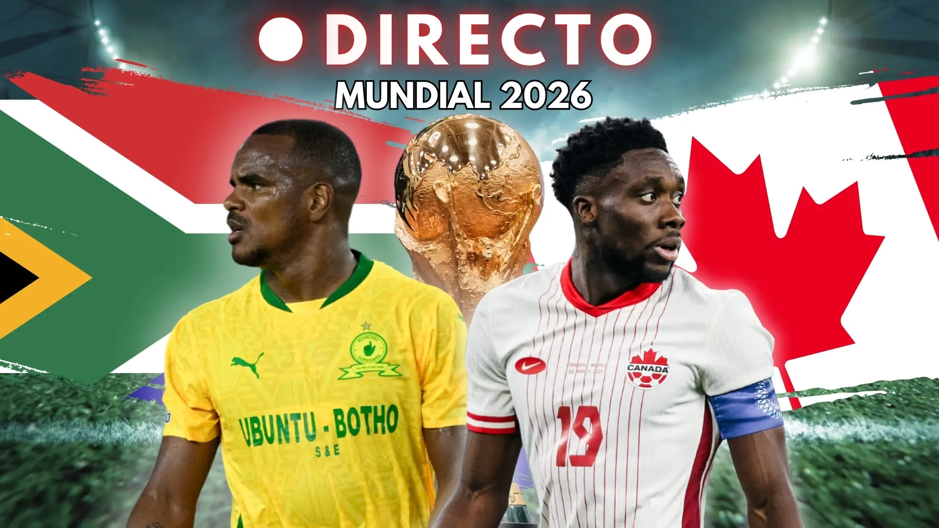 Sudáfrica vs Canadá: el primer dieciseisavo de la historia del Mundial 2026