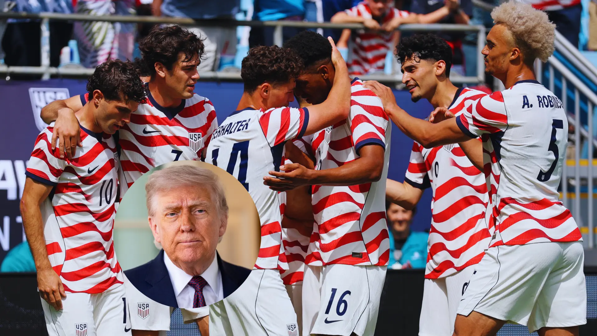 Trump envía mensaje de apoyo a Estados Unidos antes de enfrentar a Paraguay