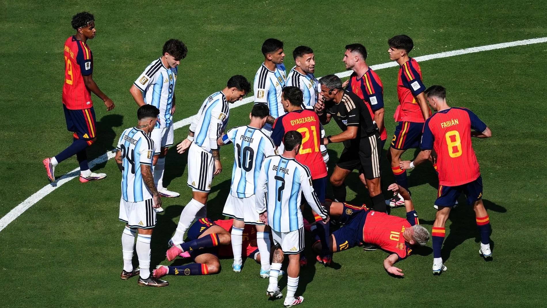 Völler arremete contra Argentina: «No fue fútbol»