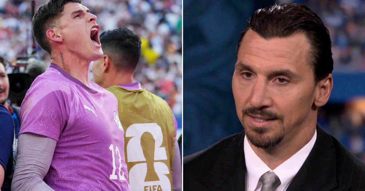 Zlatan elogia a Orlando Gill: "El partido de su vida" en la hazaña paraguaya